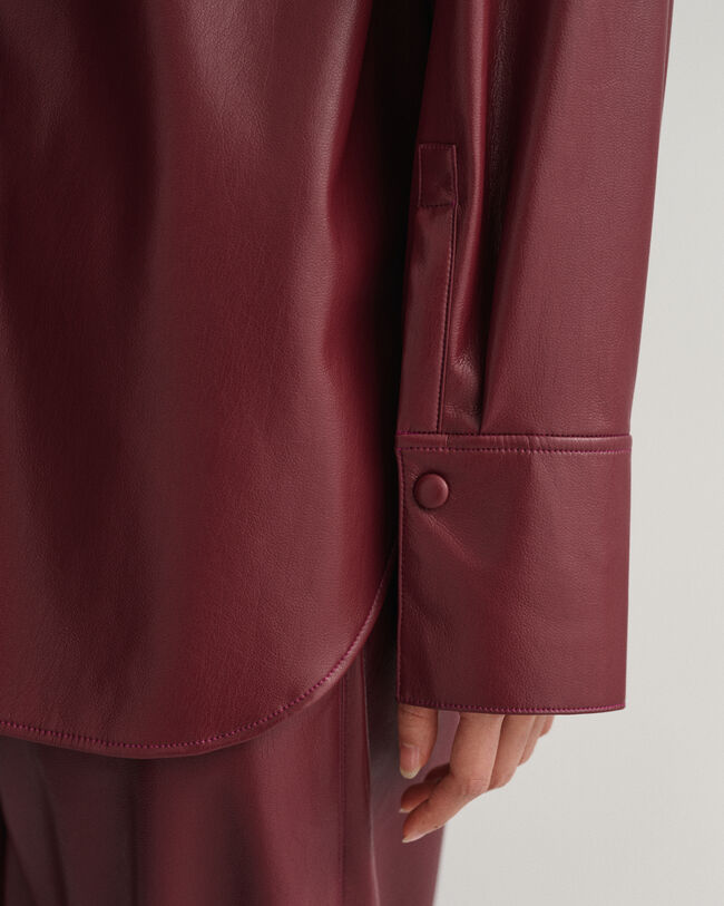 Kunstleren overshirt