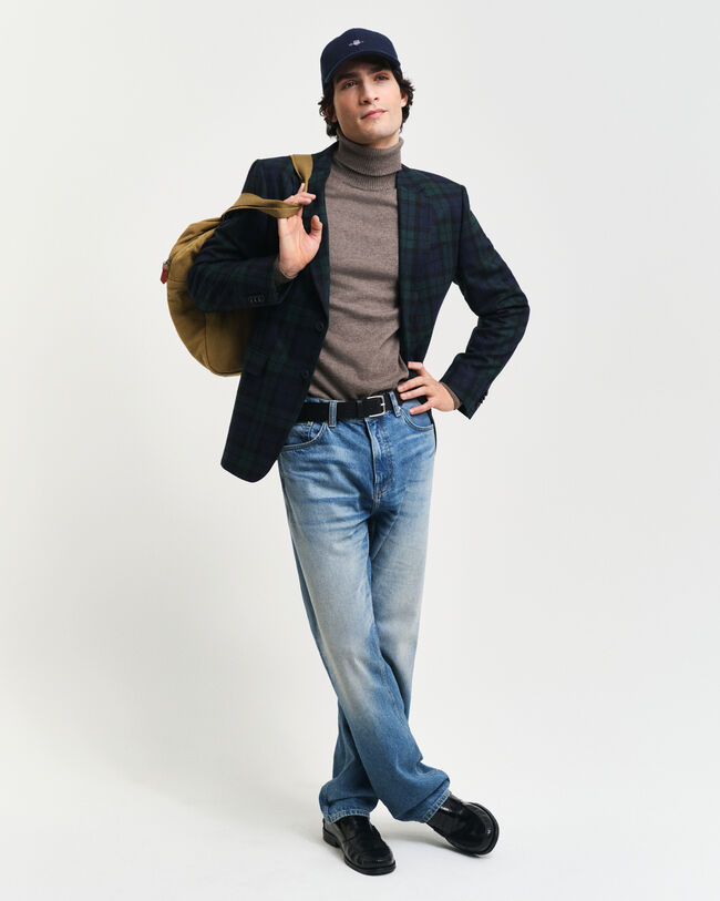 Black Watch blazer met ruiten