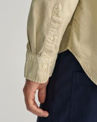 Regular Fit Sunfaded Archive Oxford-overhemd