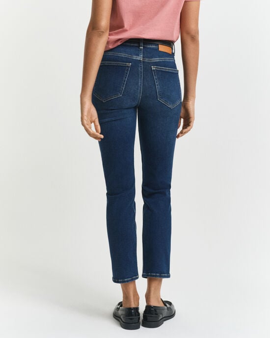Slim Fit cropped jeans