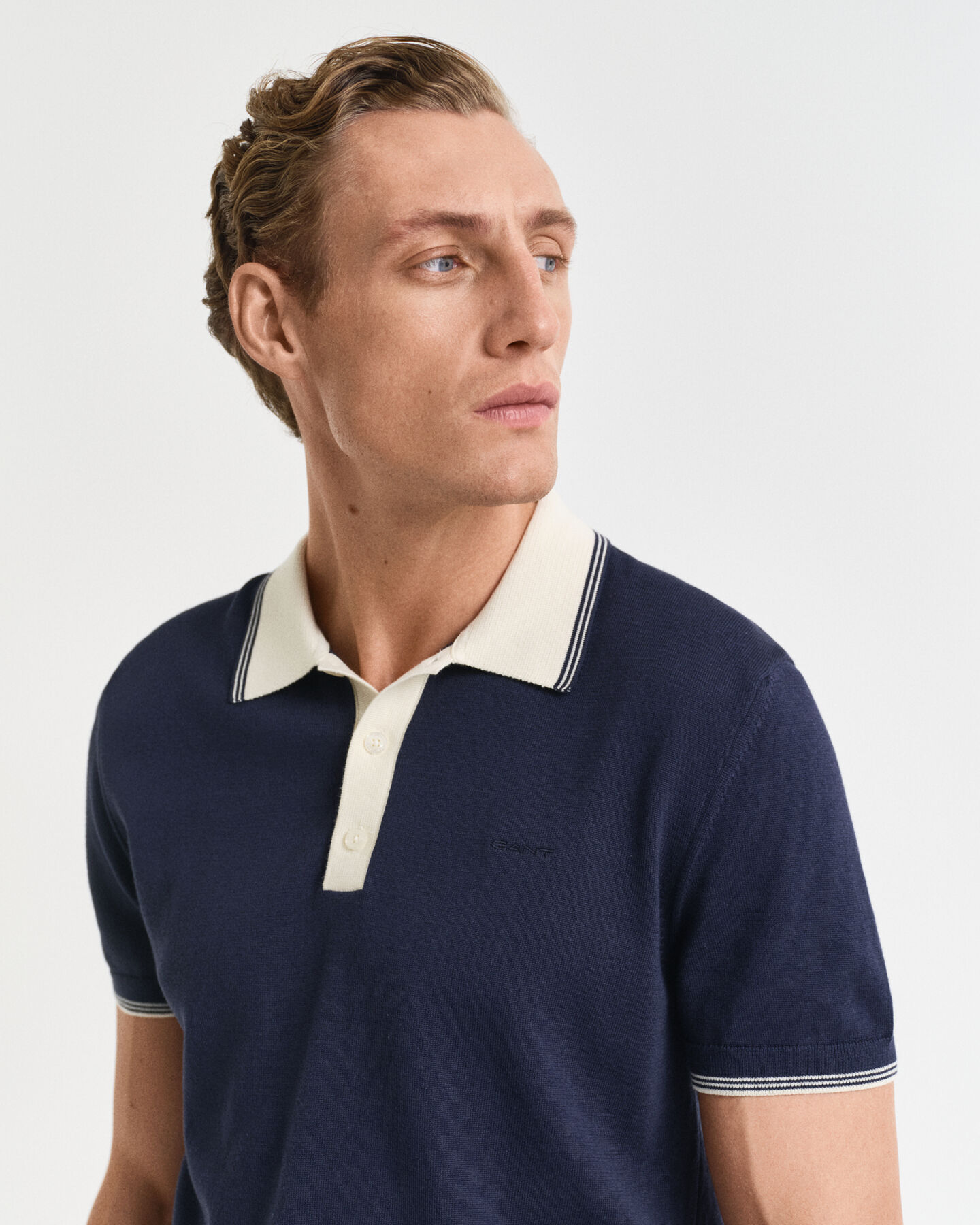 Poloshirt van modalmix