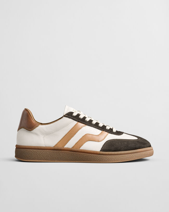 Cuzmo sneakers van suède en leer