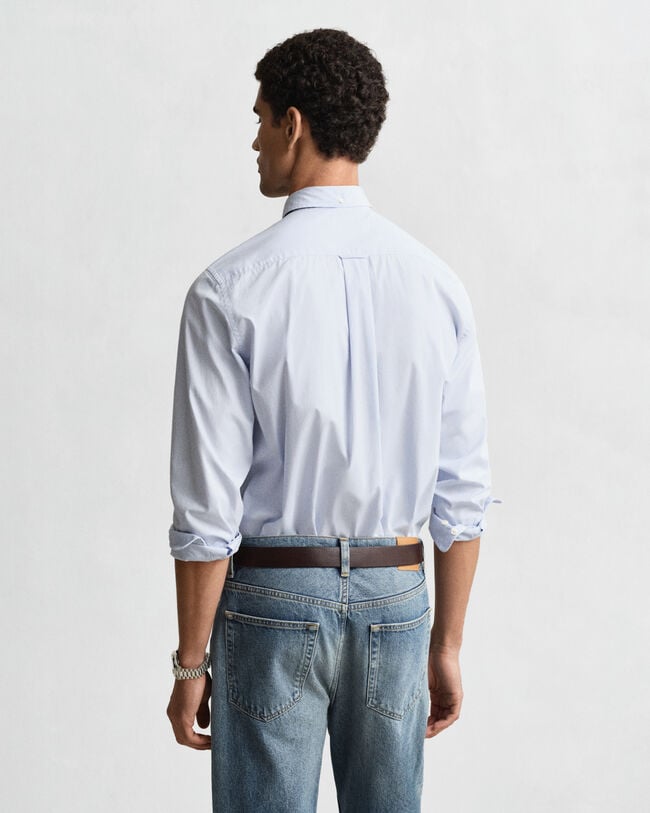 Regular Fit Classic overhemd van poplin