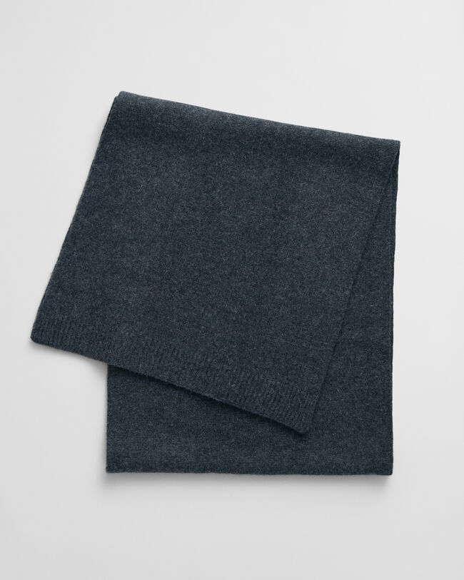 Gebreide wollen sjaal