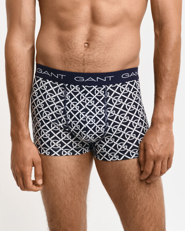 Set van drie boxershorts met G-patroon