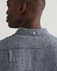 Slim Fit linnen overhemd