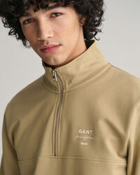 GANT Script Graphic sweatshirt met korte rits