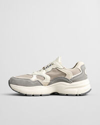 Neuwill sneakers van nylon en leer