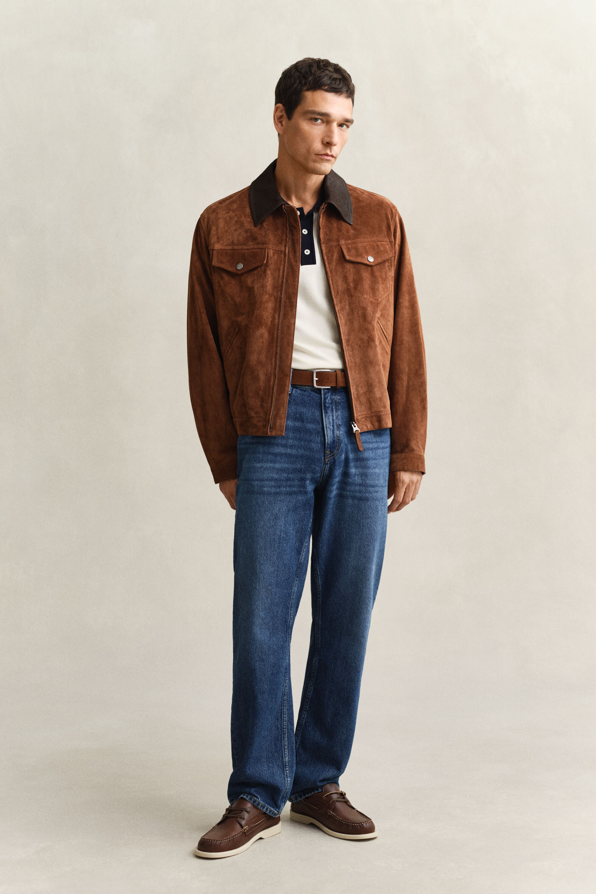 Polotrui van katoen en modal