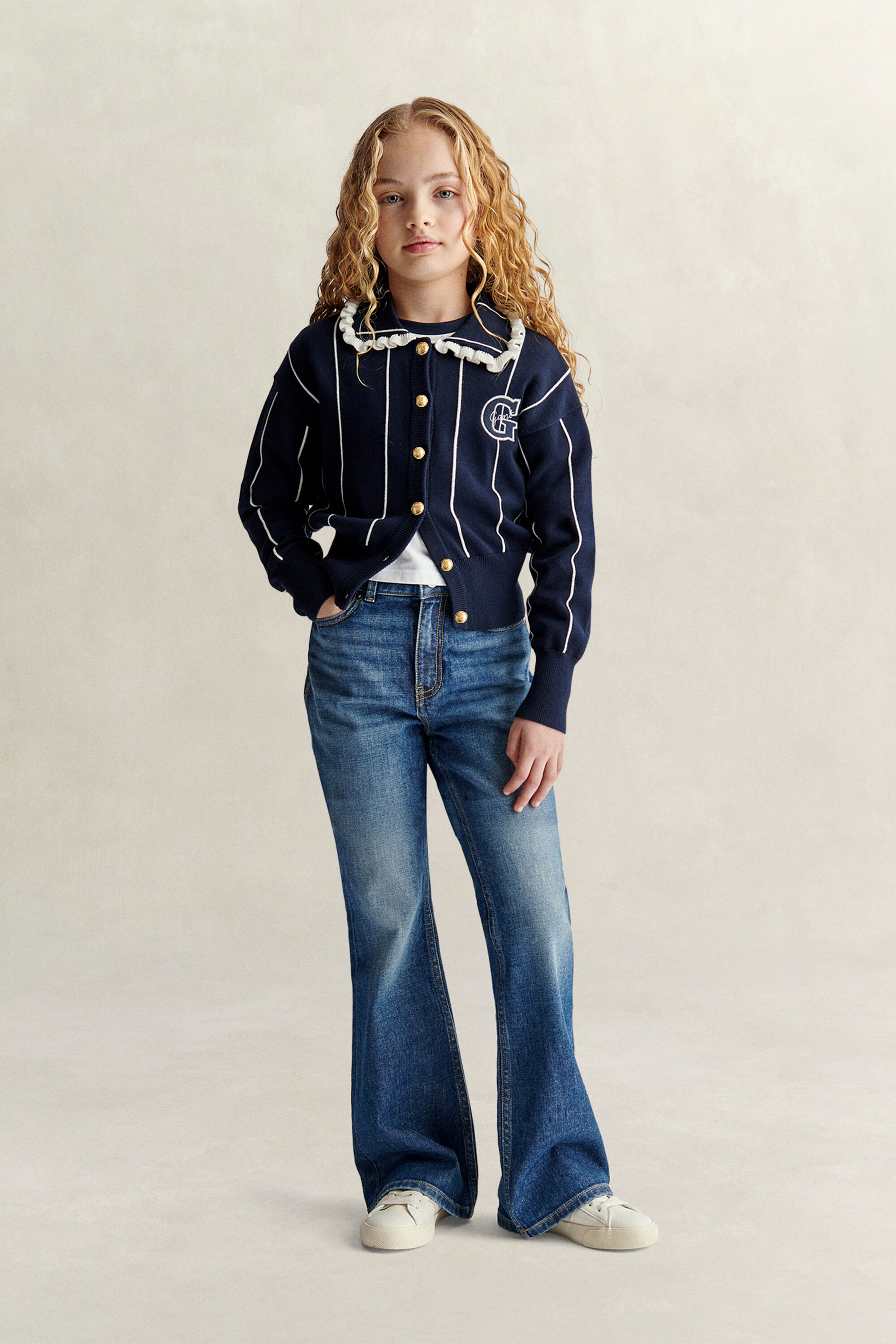 Teen Girls gestreept vest