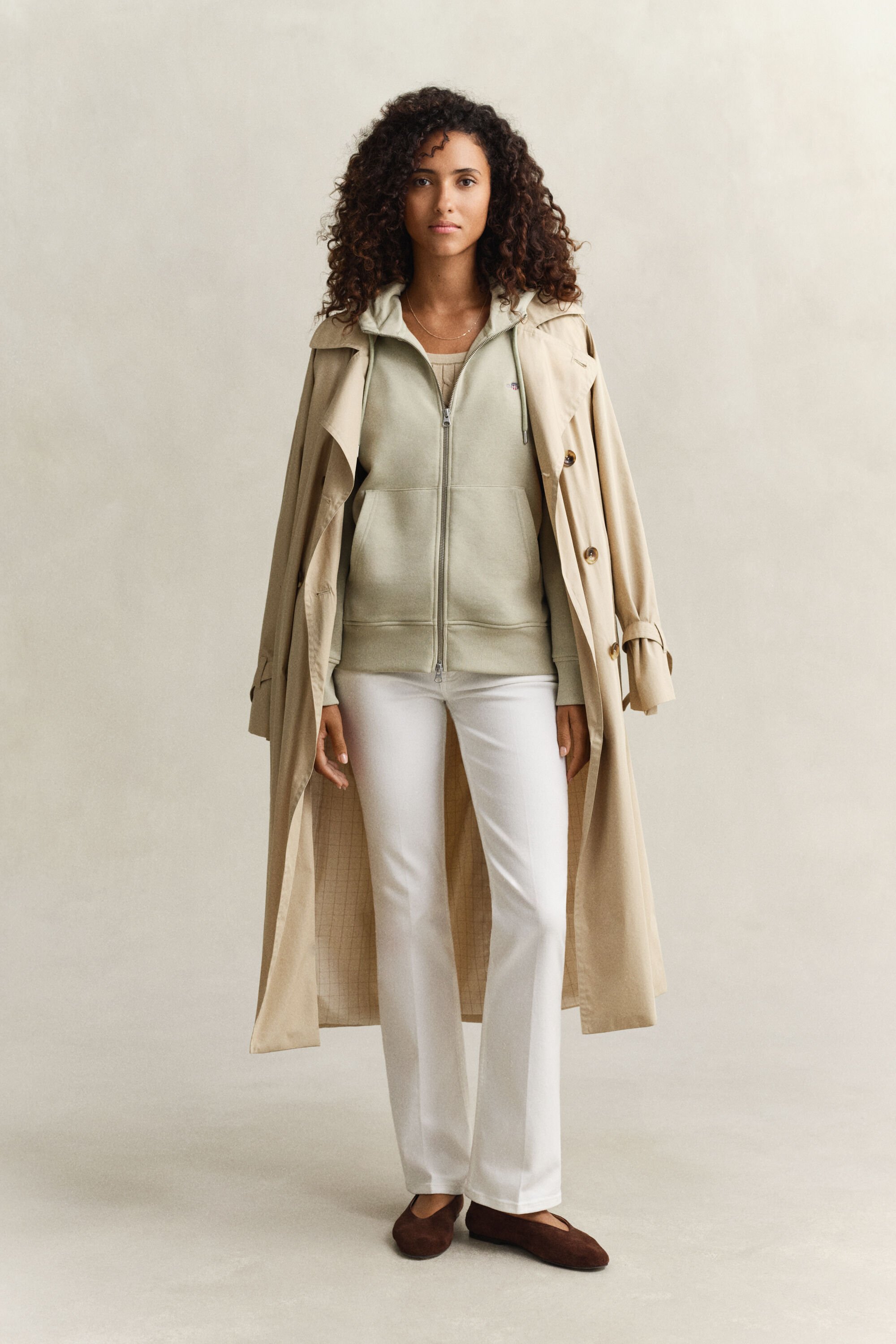 Shield hoodie met ritssluiting