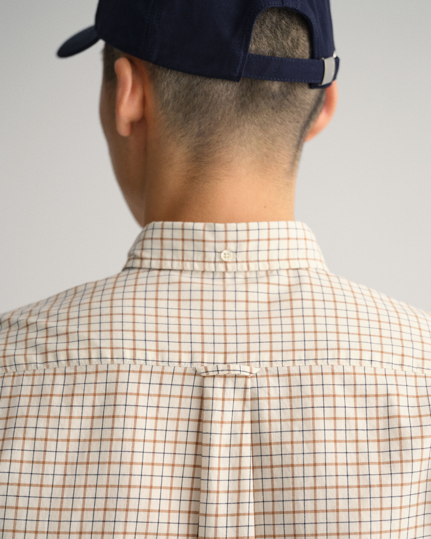 Regular Fit Window Check overhemd van keperstof