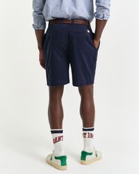 Relaxed Fit chinoshort van katoenkeper