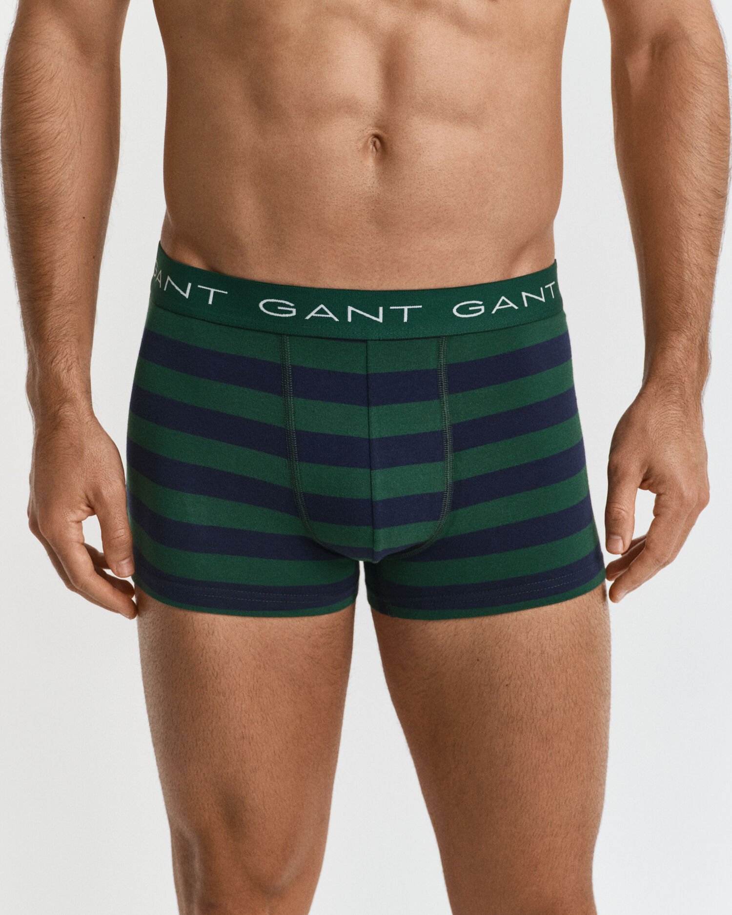 Set van drie gestreepte boxershorts