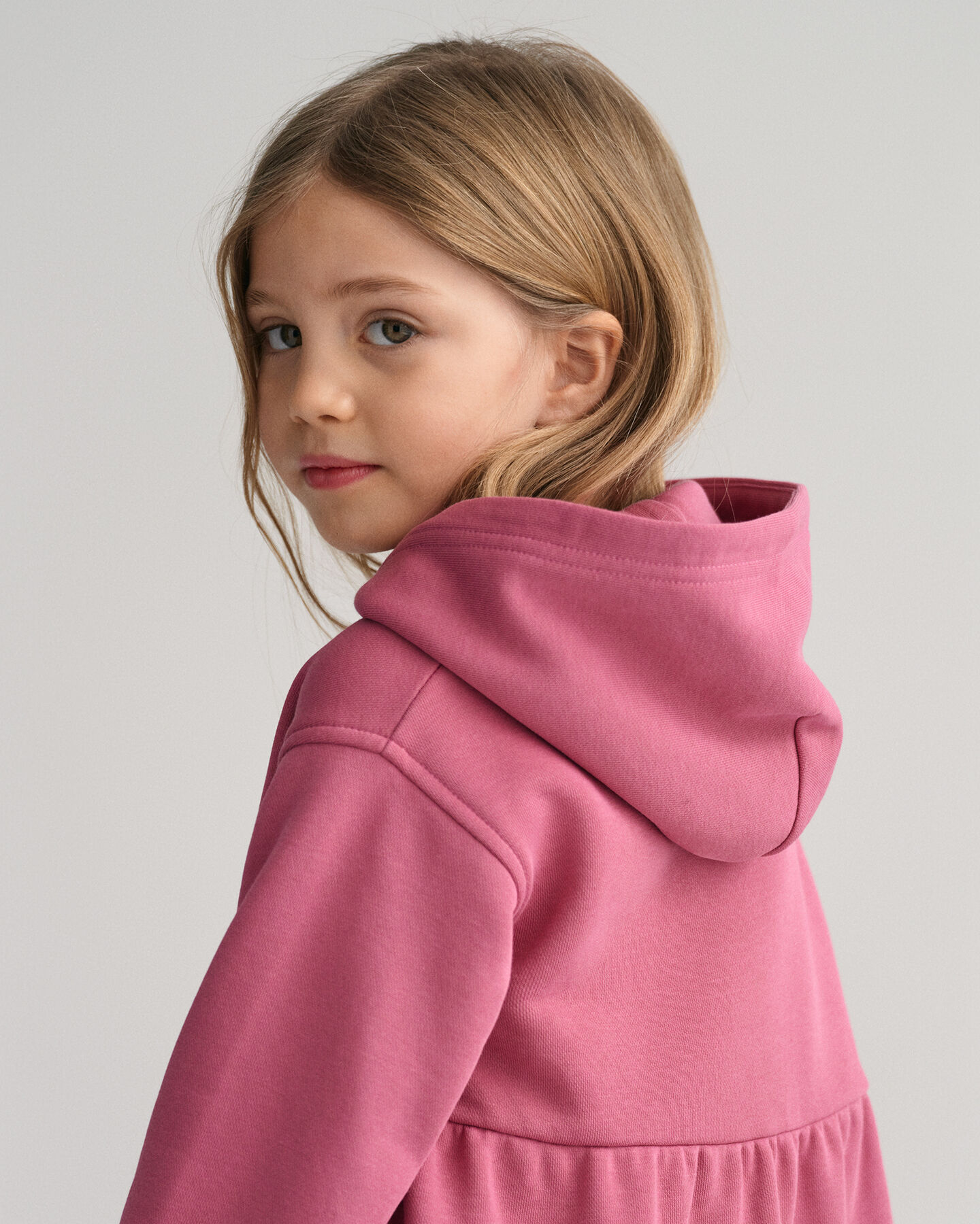 Girls GANT USA gelaagde hoodiejurk