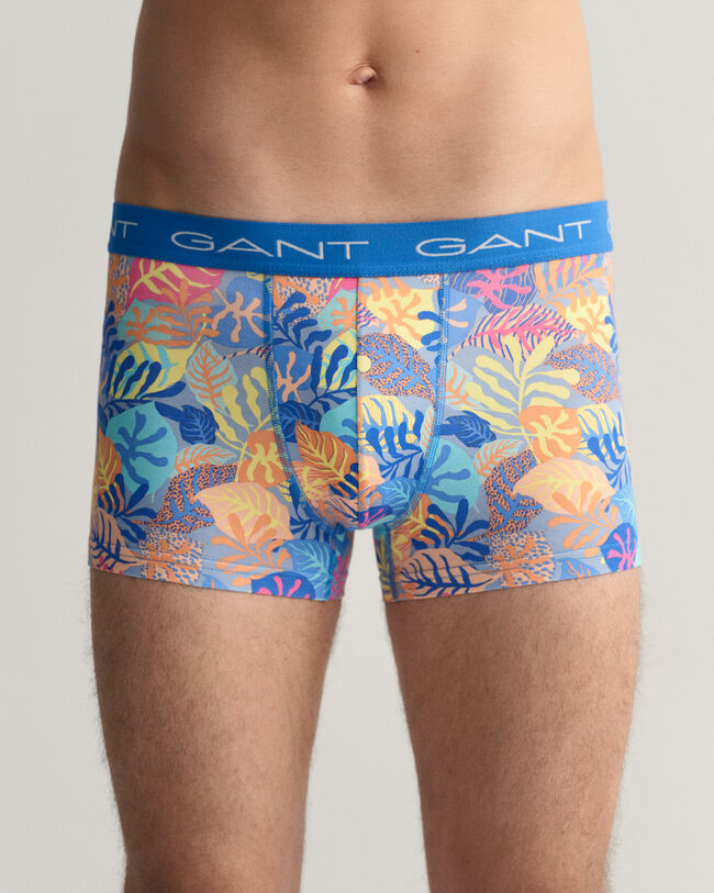 Set van drie boxershorts met Tropical print