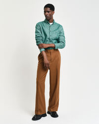 Regular Fit flanellen overhemd met visgraatmotief