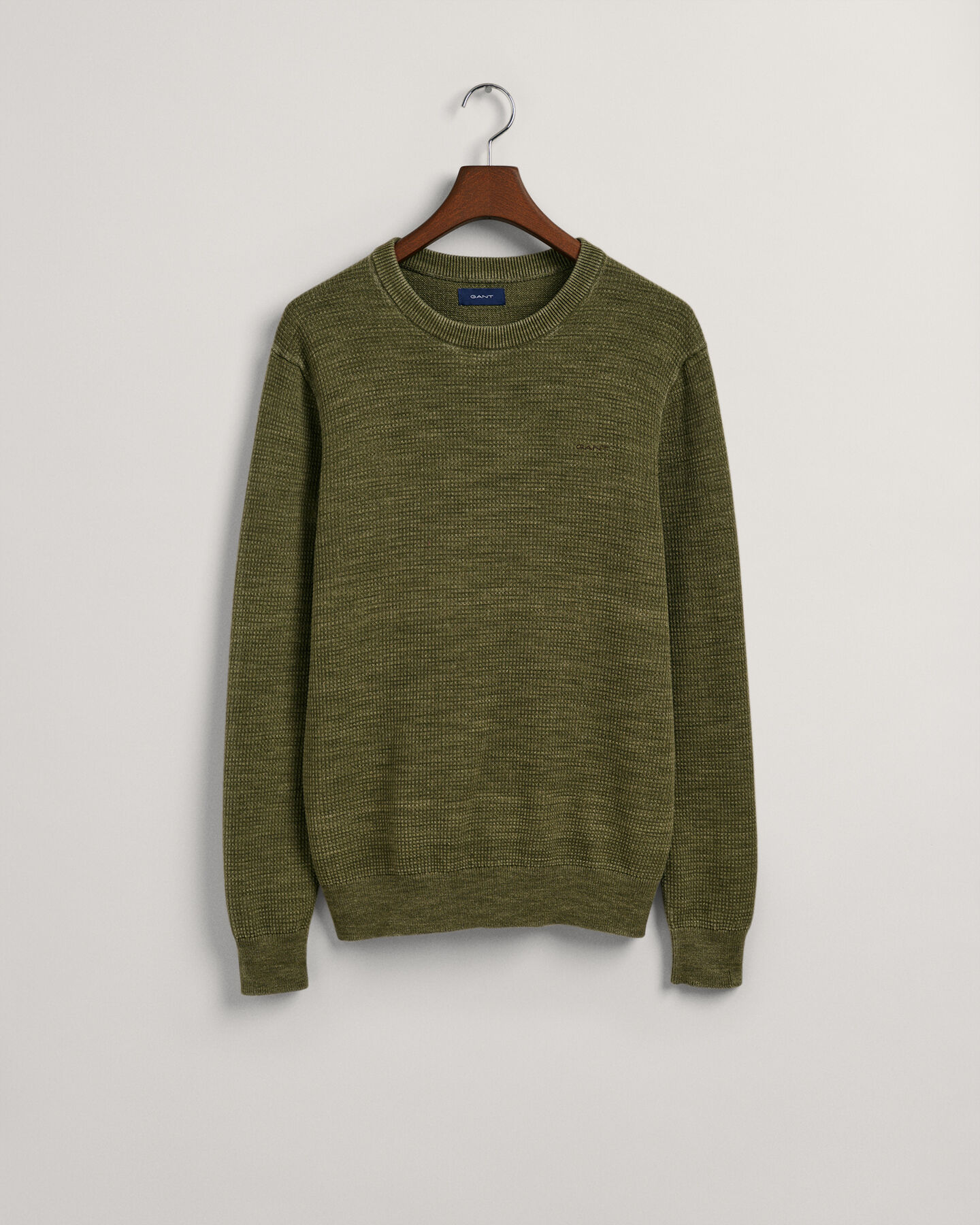 Sunfaded sweater met ronde hals