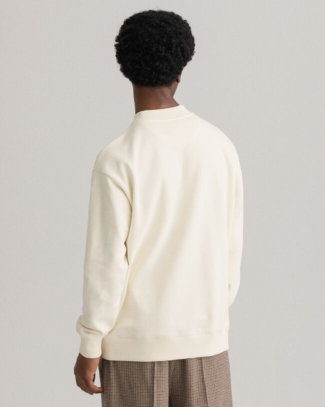 Collegiate G sweater met ronde hals