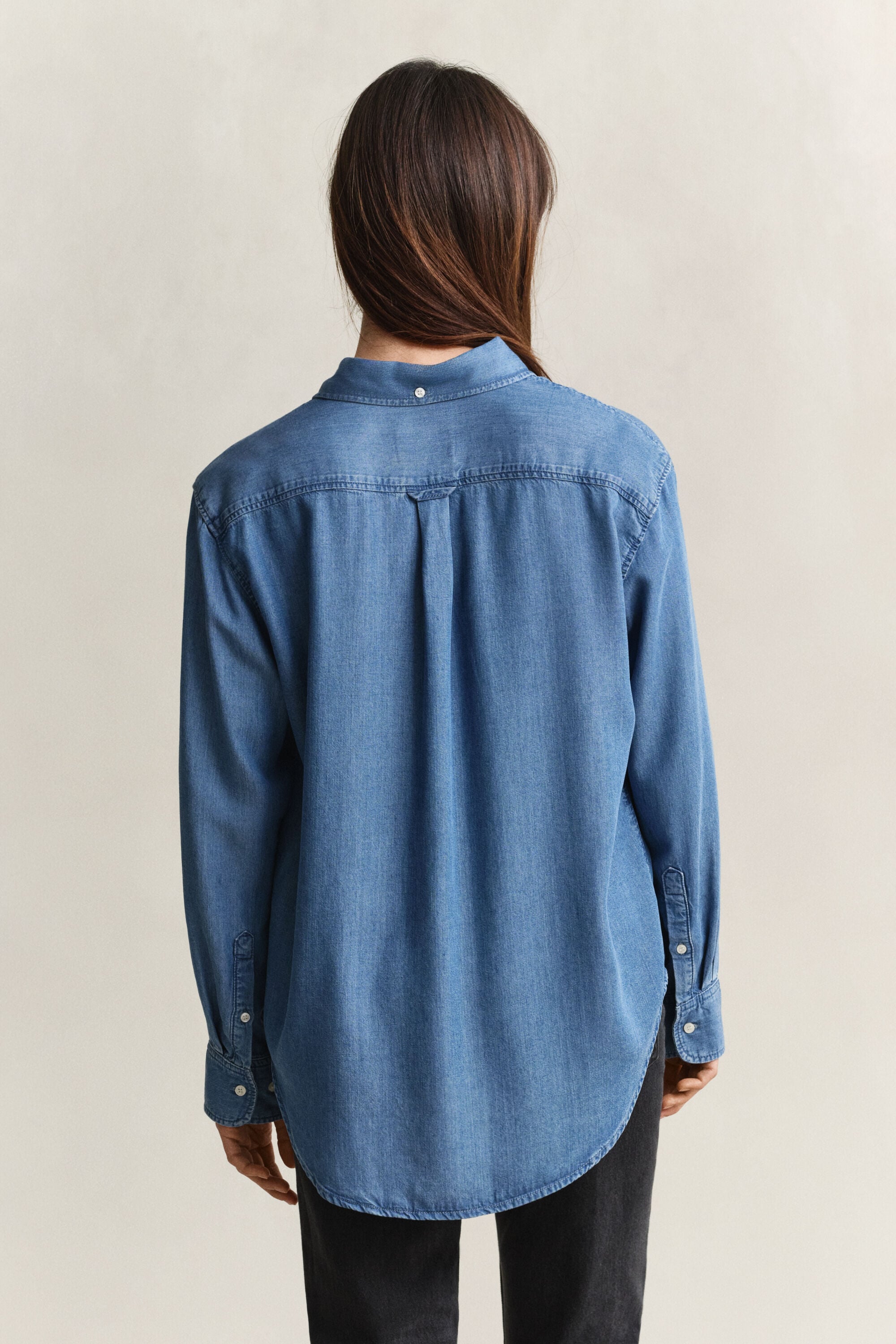 Indigo overhemd