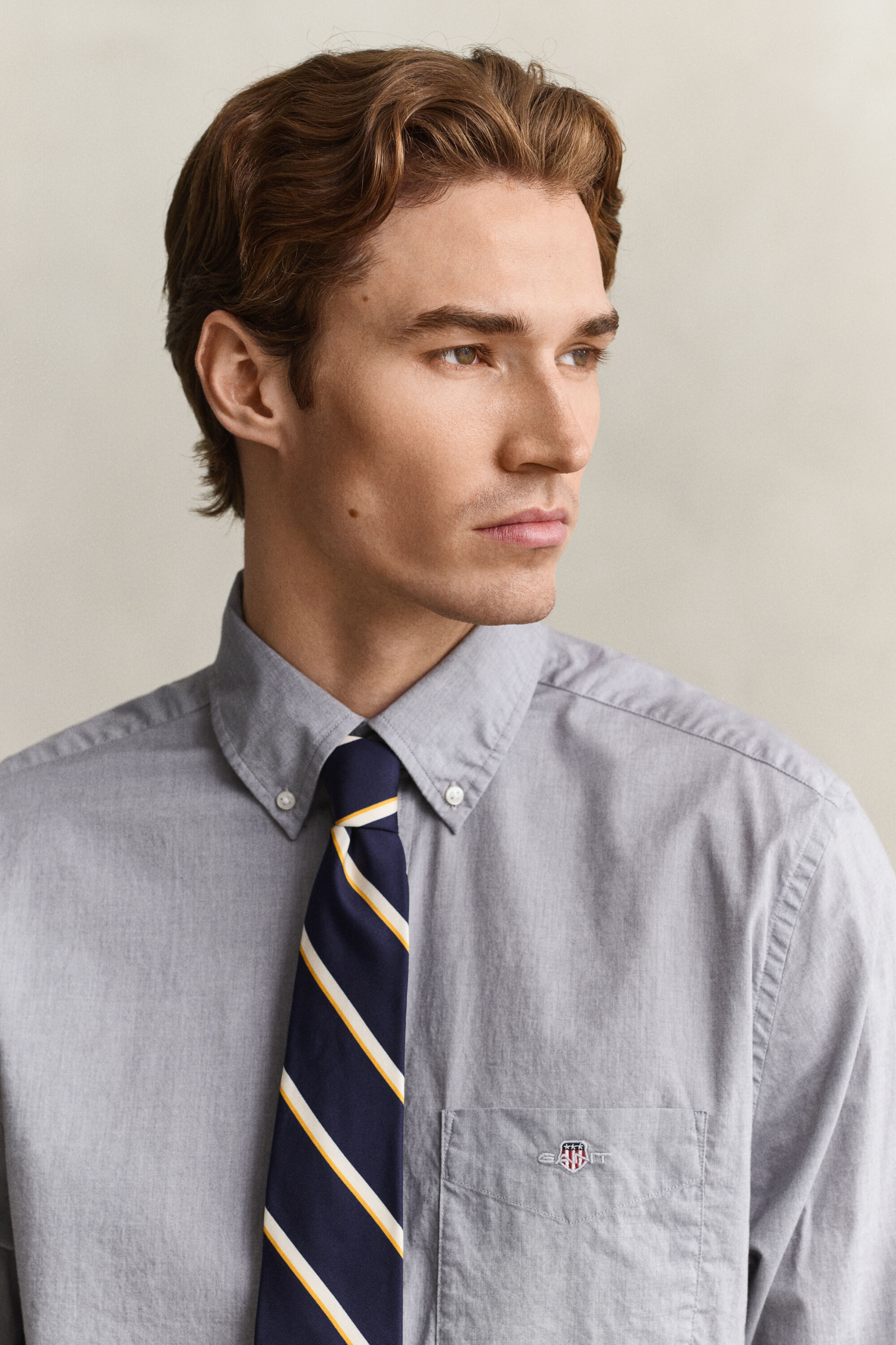 Regular Fit Classic overhemd van poplin