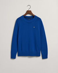 Katoenen Icon G sweater met ronde hals