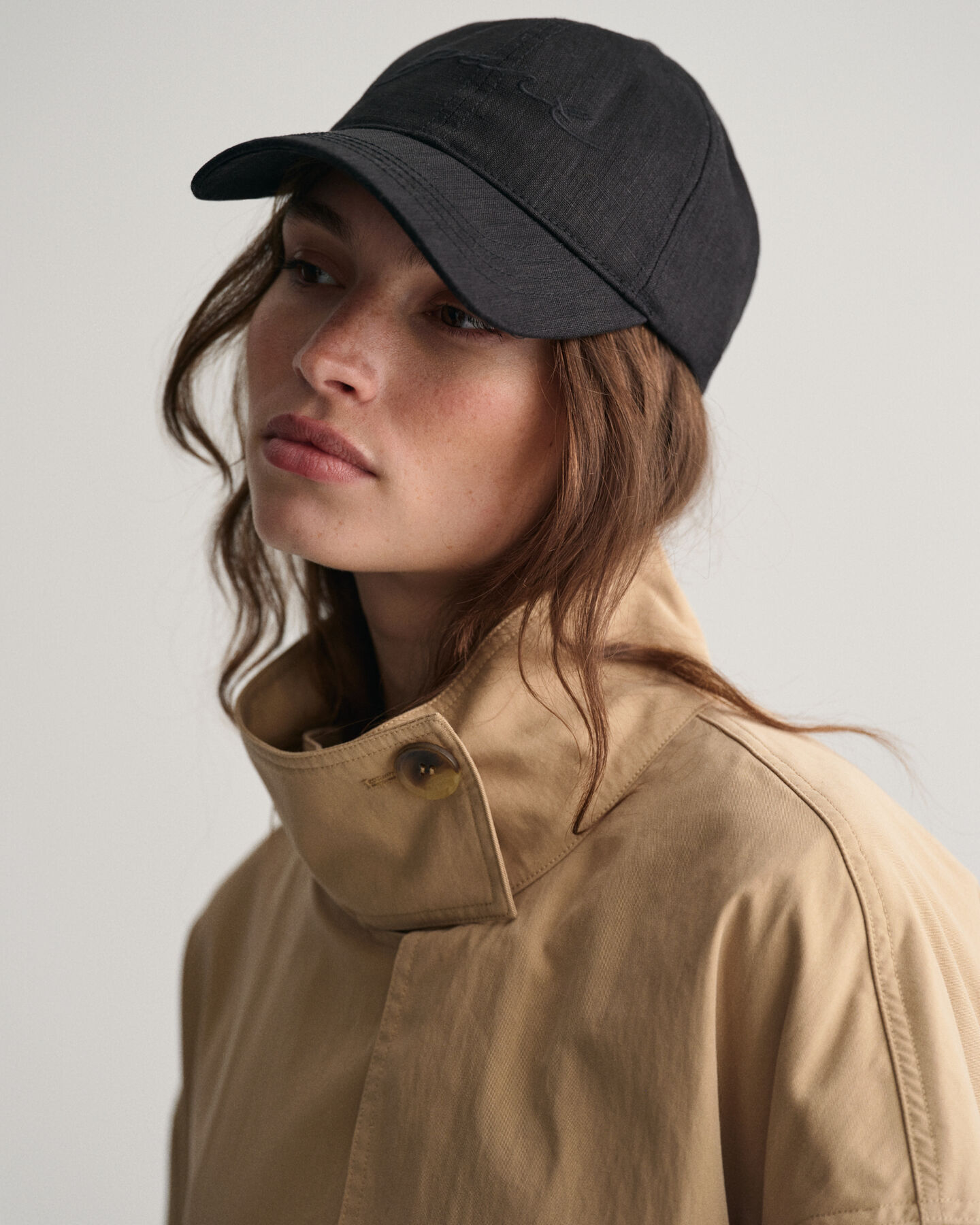 Middellange trenchcoat