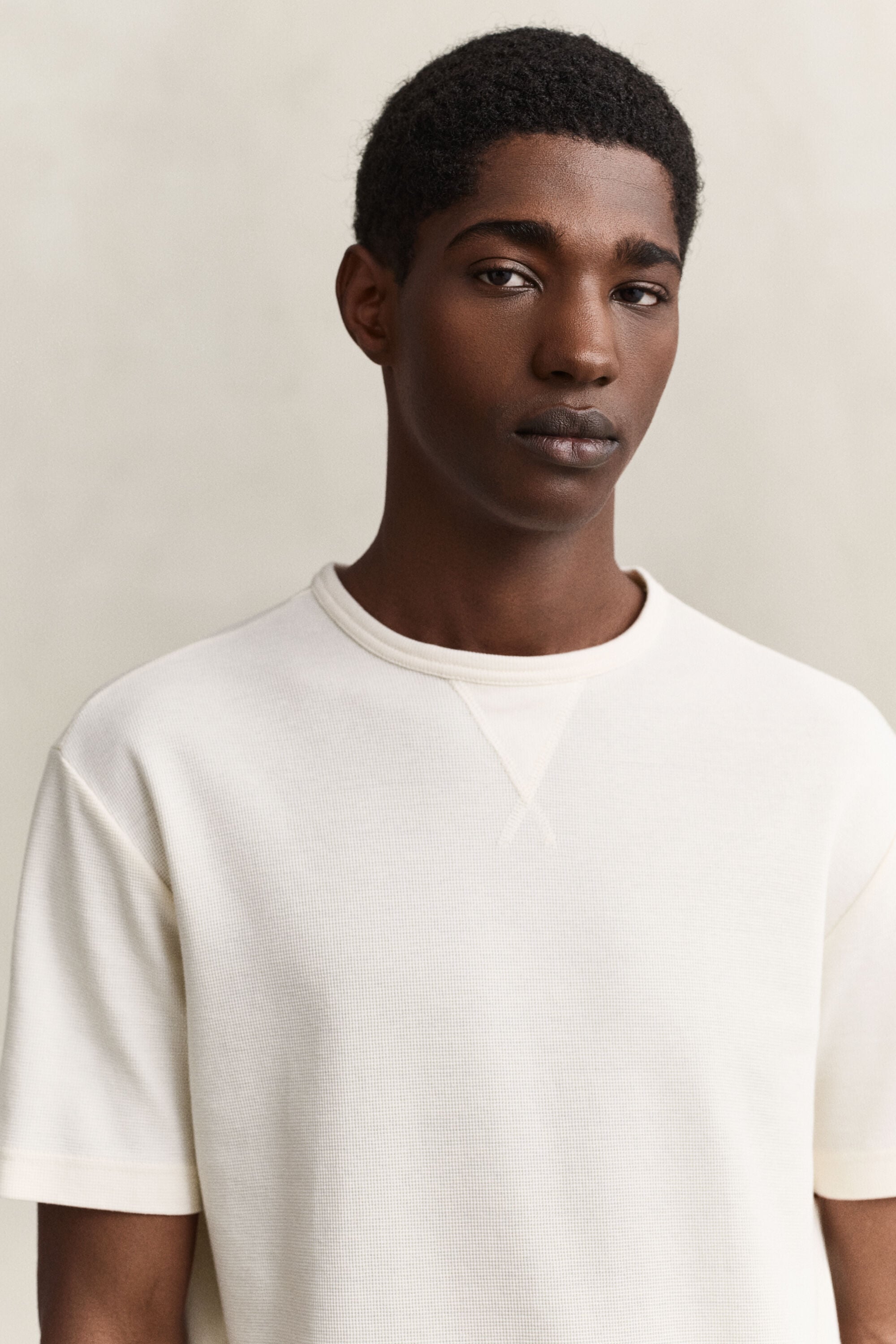 T-shirt met textuur