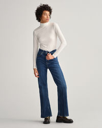 Flare jeans met hoge taille