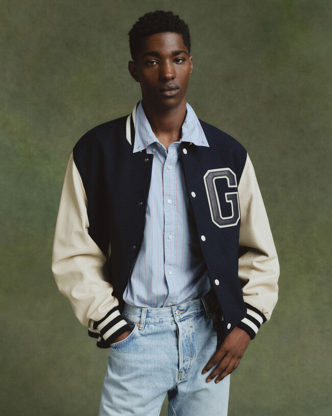 Oversized Fit Dreamy Oxford-overhemd met strepen