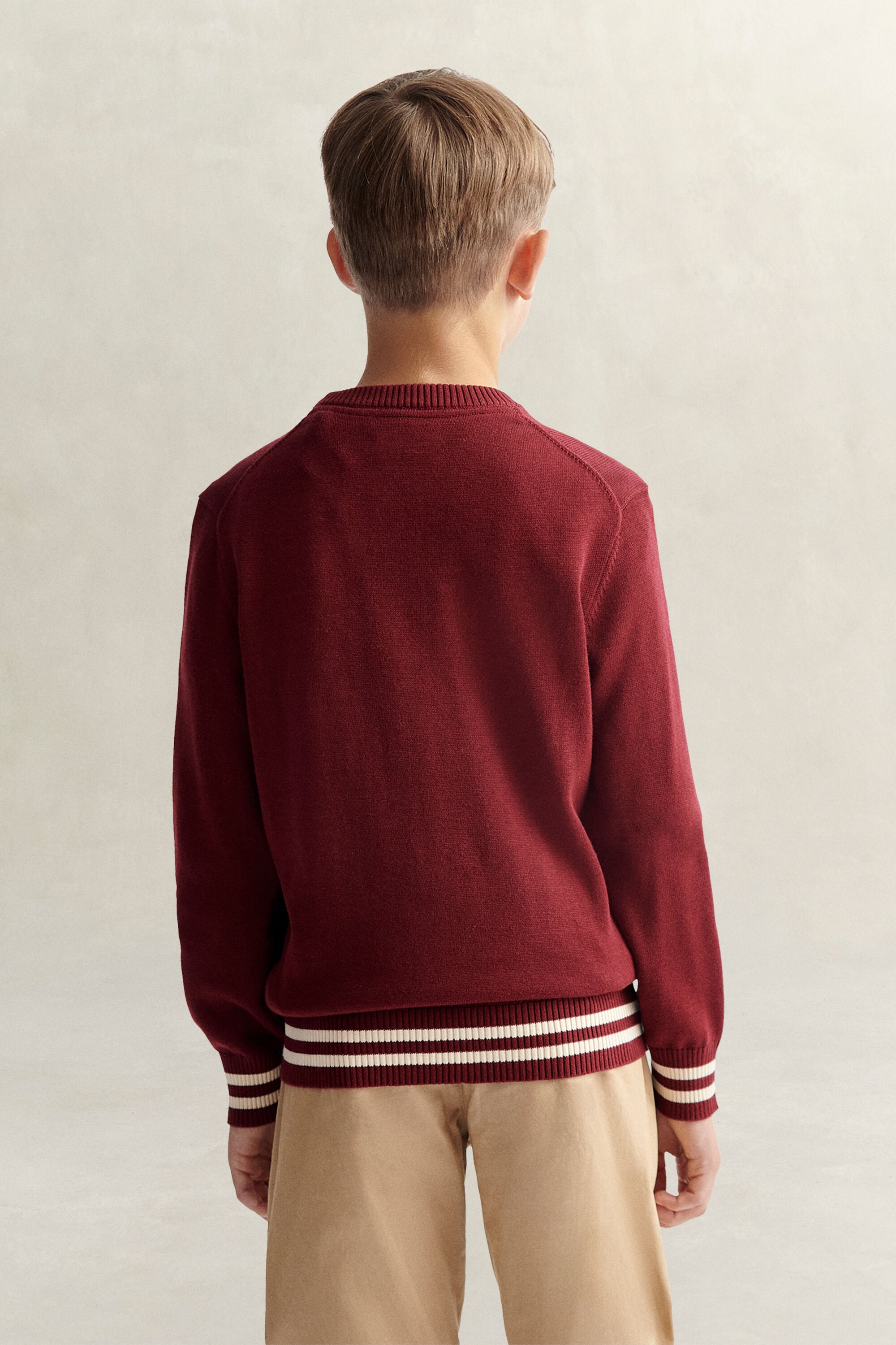Intarsia-trui voor tienerjongens