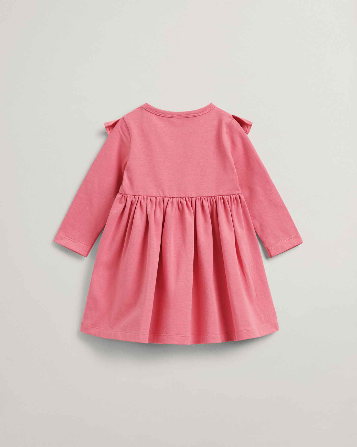 Baby Girl Script jersey jurk met hart