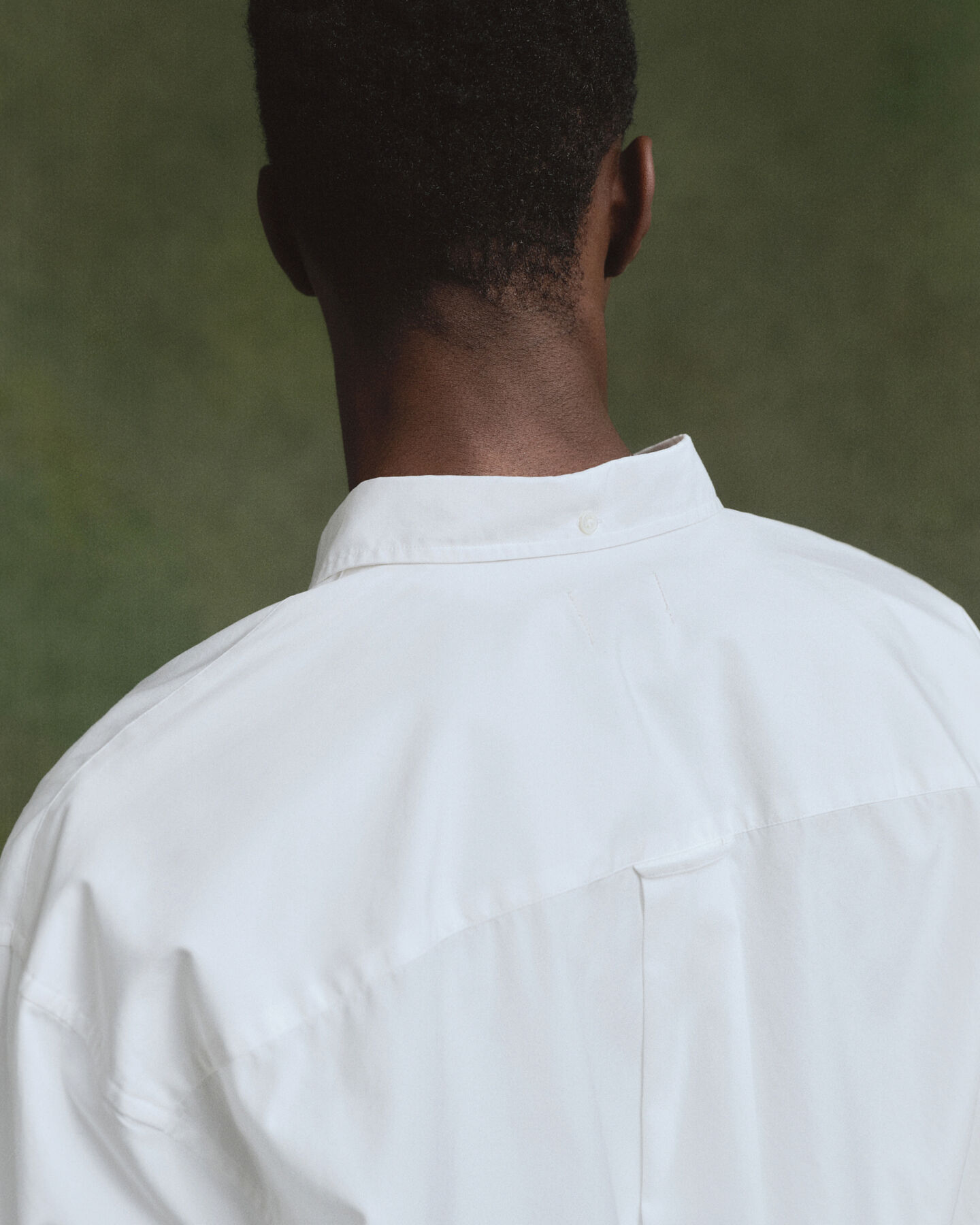 Oversized overhemd van poplin