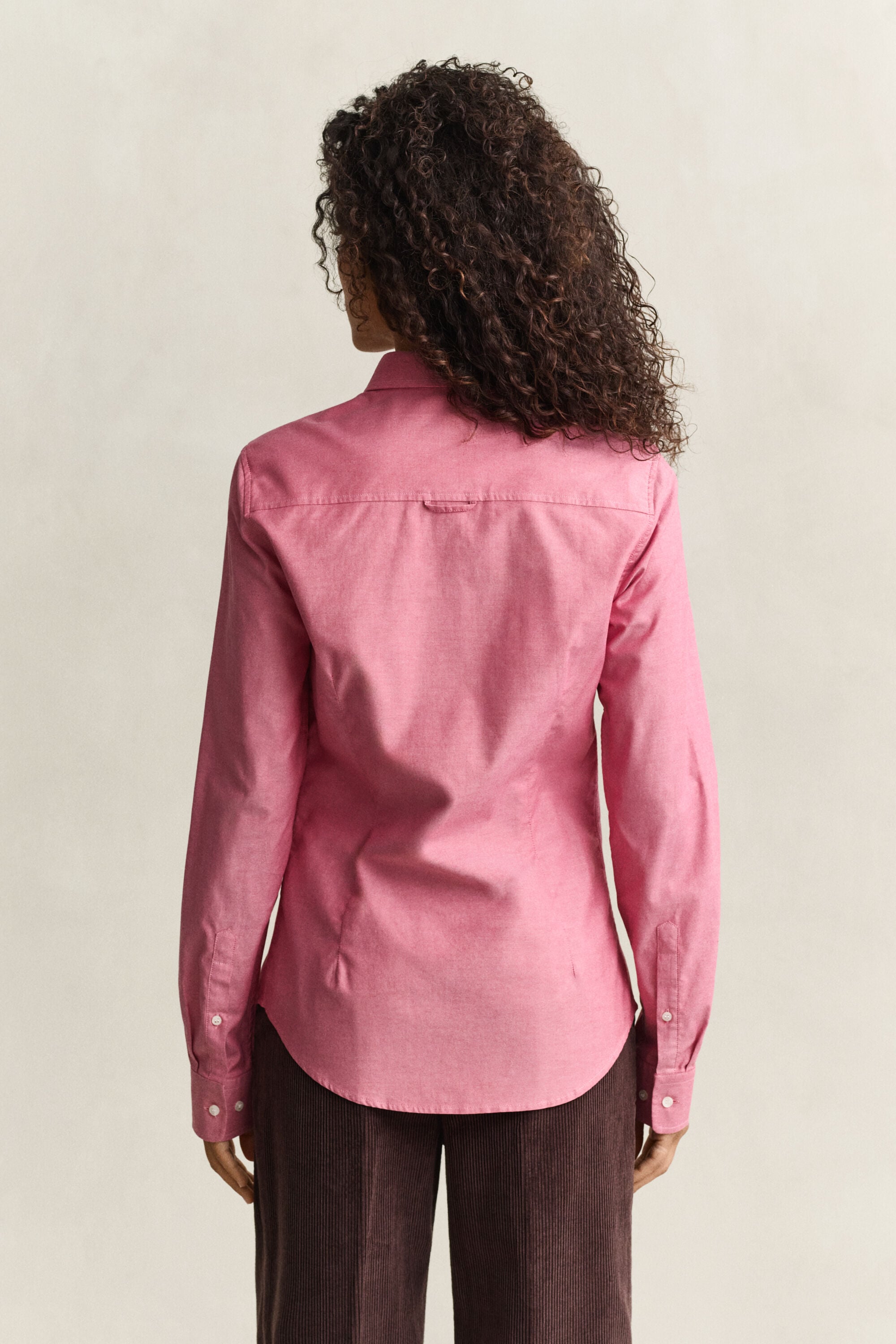 Classic Slim Oxford-overhemd met stretch
