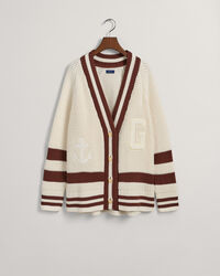 Oversized GANT Varsity vest