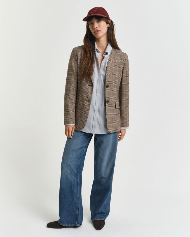 Relaxed Fit Classic Graphic overhemd van poplin