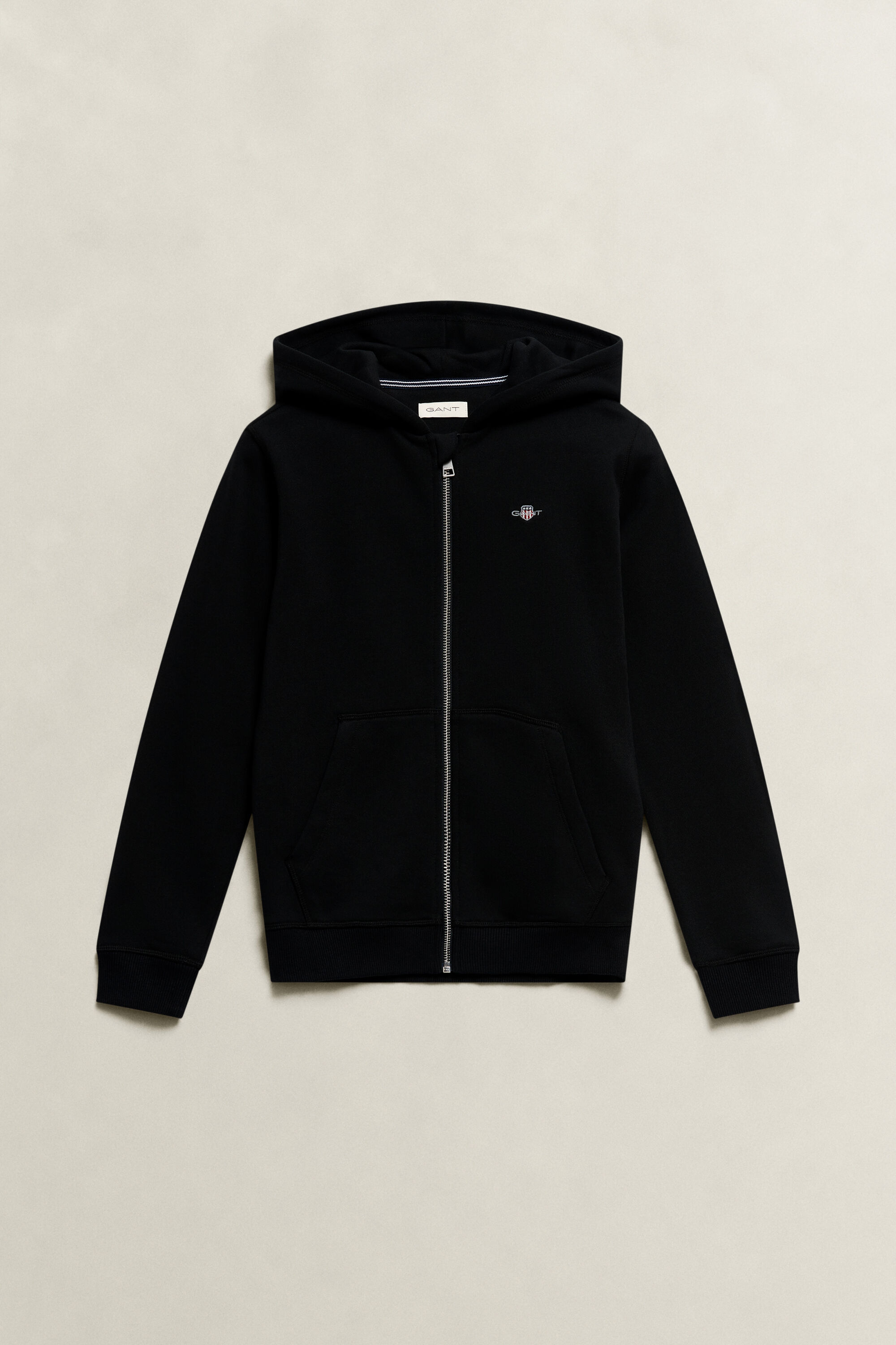 Teens Shield hoodie met ritssluiting