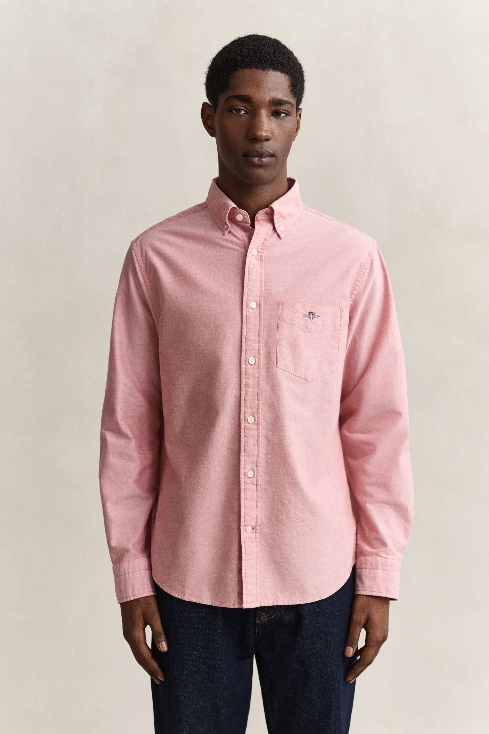 Regular Fit klassiek Oxford-overhemd