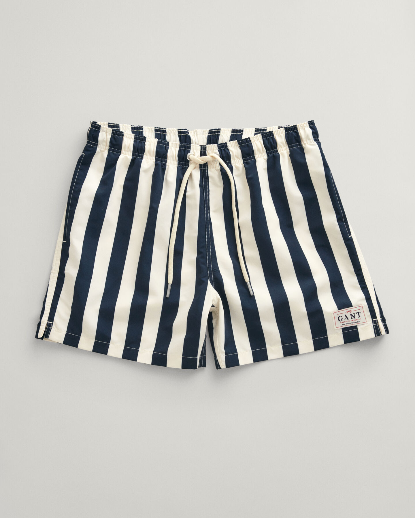 Block Striped Swim Shorts