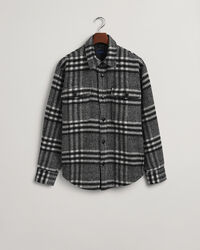 Pied-de-poule overshirt
