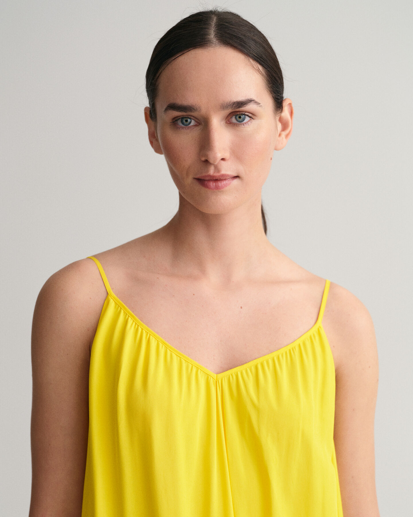 Maxi-jurk met spaghettibandjes