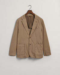 Kostuumblazer van katoen