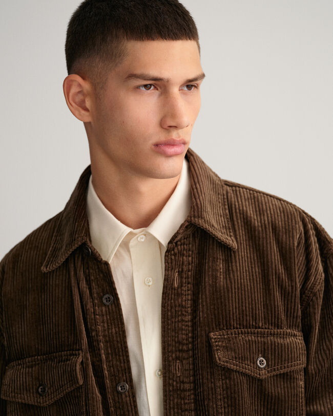Corduroy overshirt