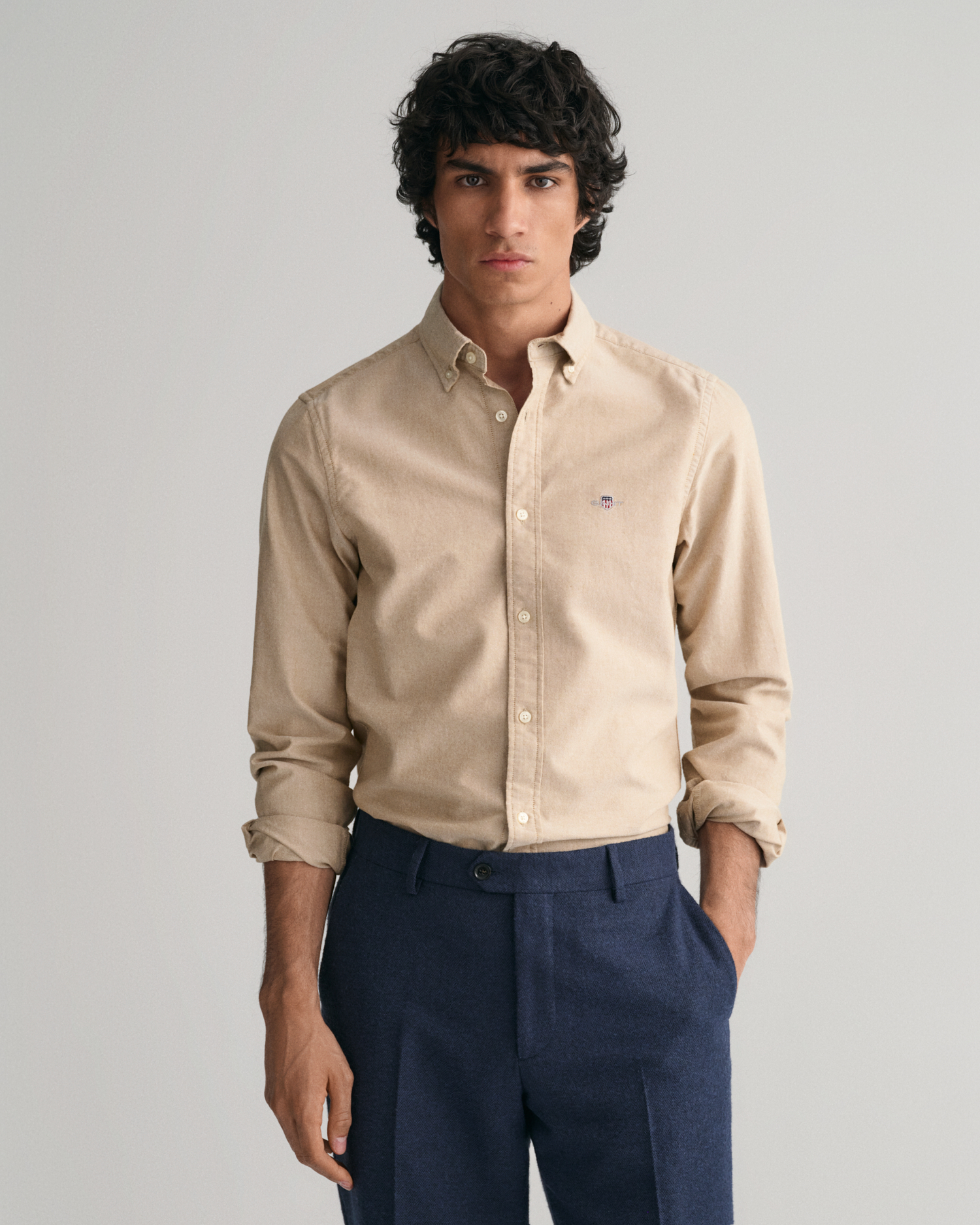GANT Men Slim Fit Oxford-overhemd (XL) Gant