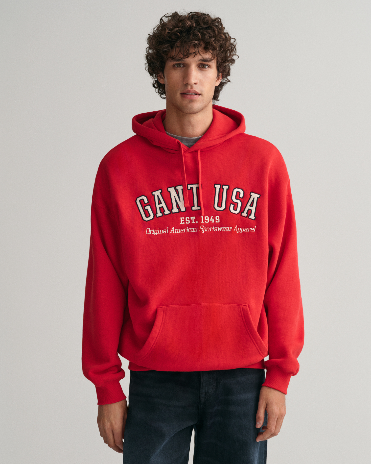 GANT Men GANT USA hoodie (XXS) Rood Gant