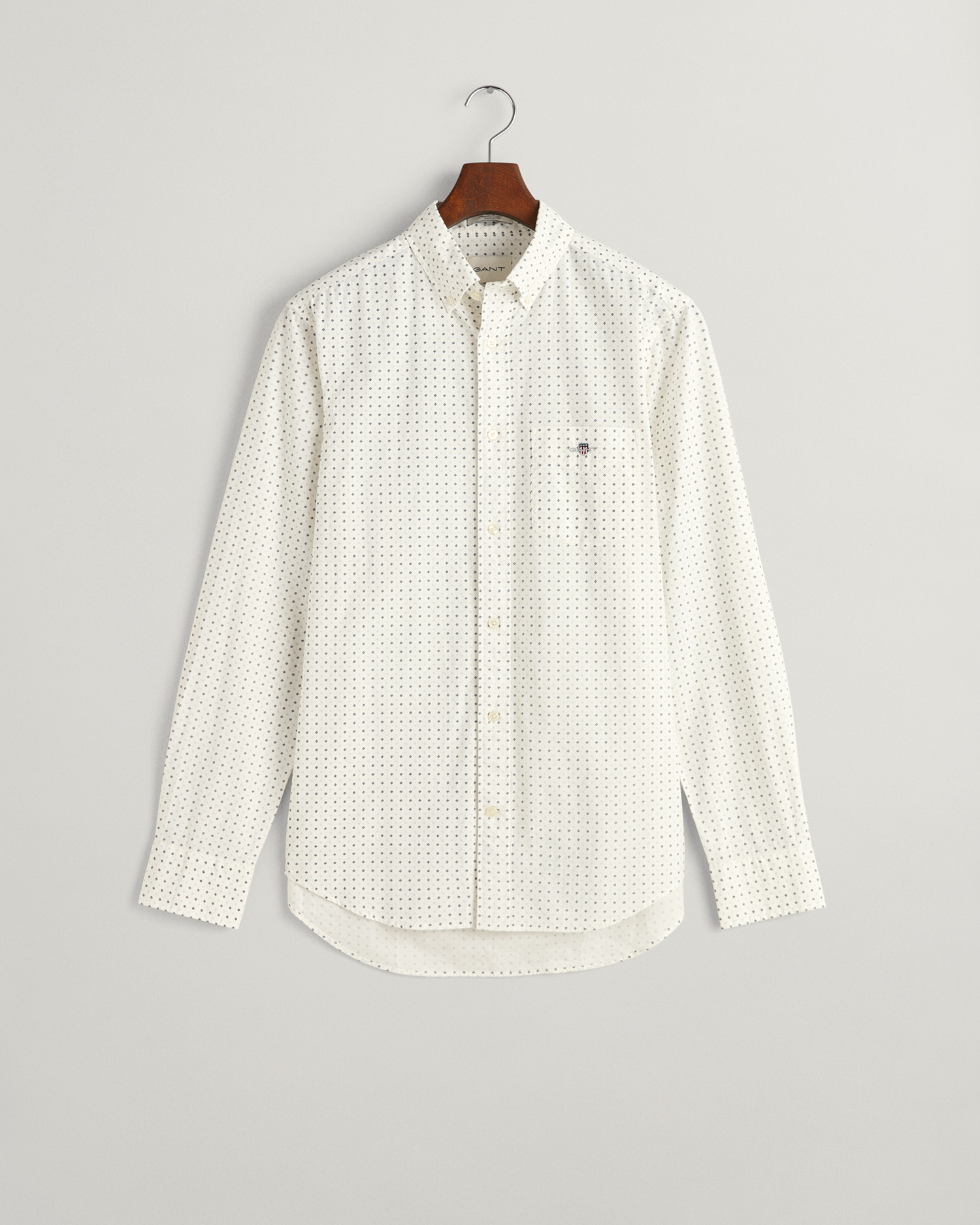 GANT Men Regular Fit overhemd met microprint (S) Gant