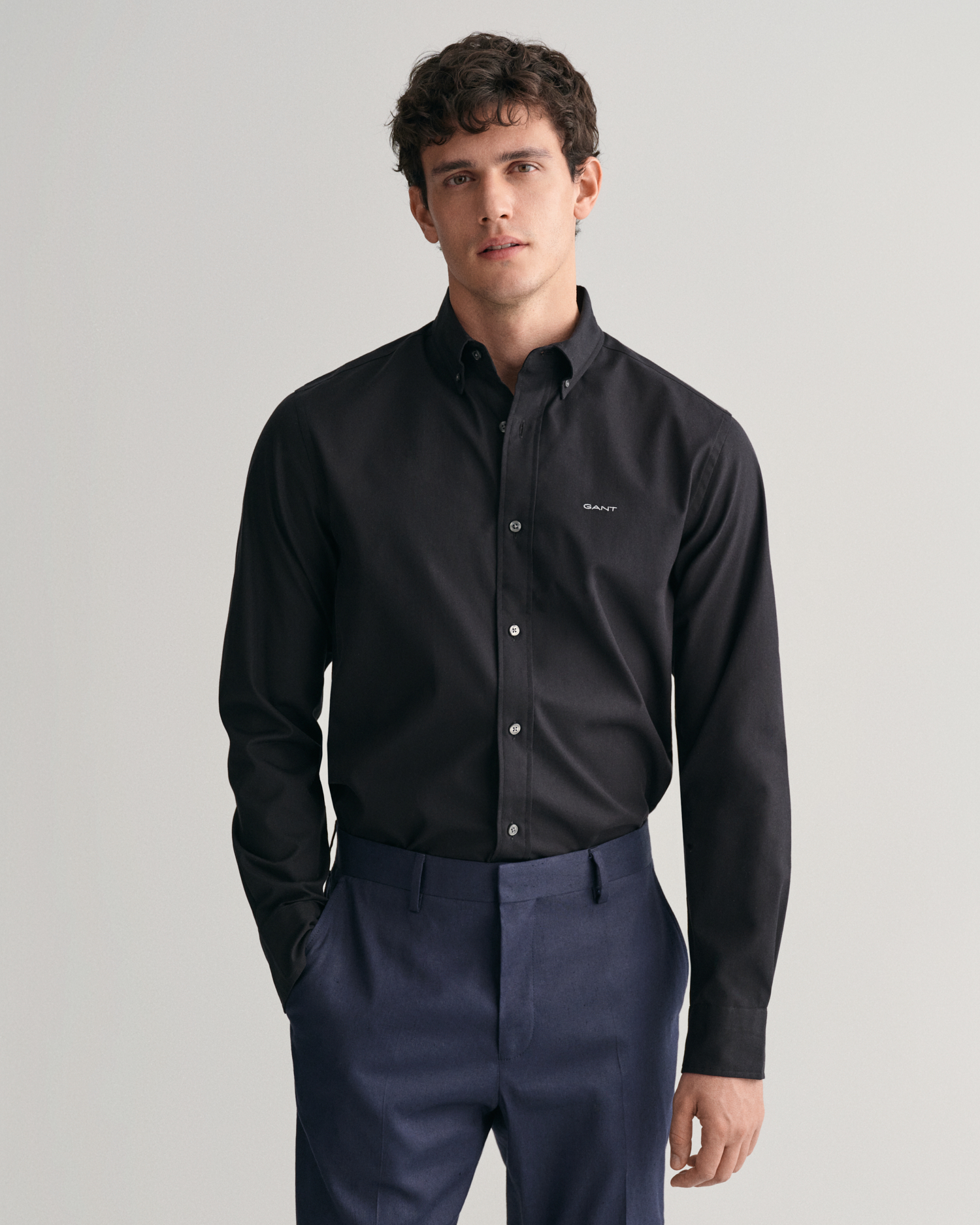 GANT Men Regular Fit Pinpoint Oxford-overhemd (L) Gant