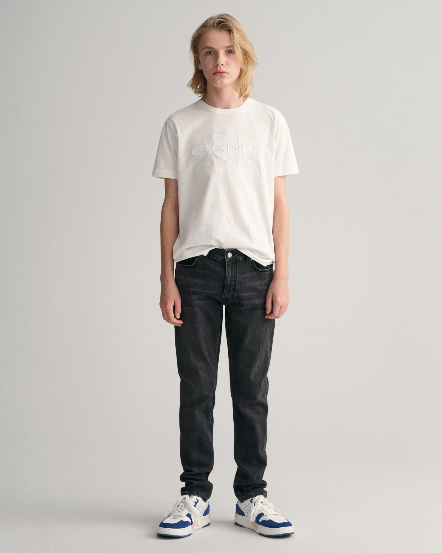 GANT Teens Teen Boys Slim Fit jeans () Zwart Gant